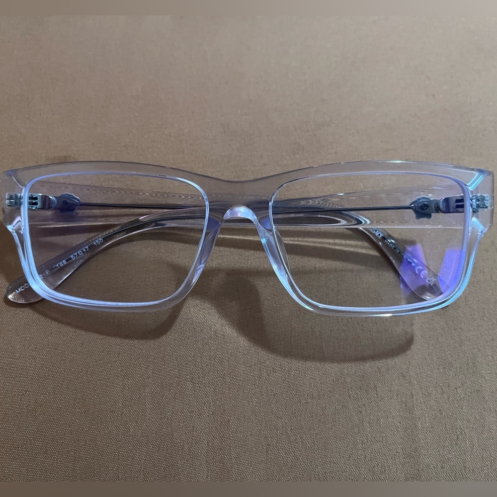 Versace Transparent Reading Eyeglasses
